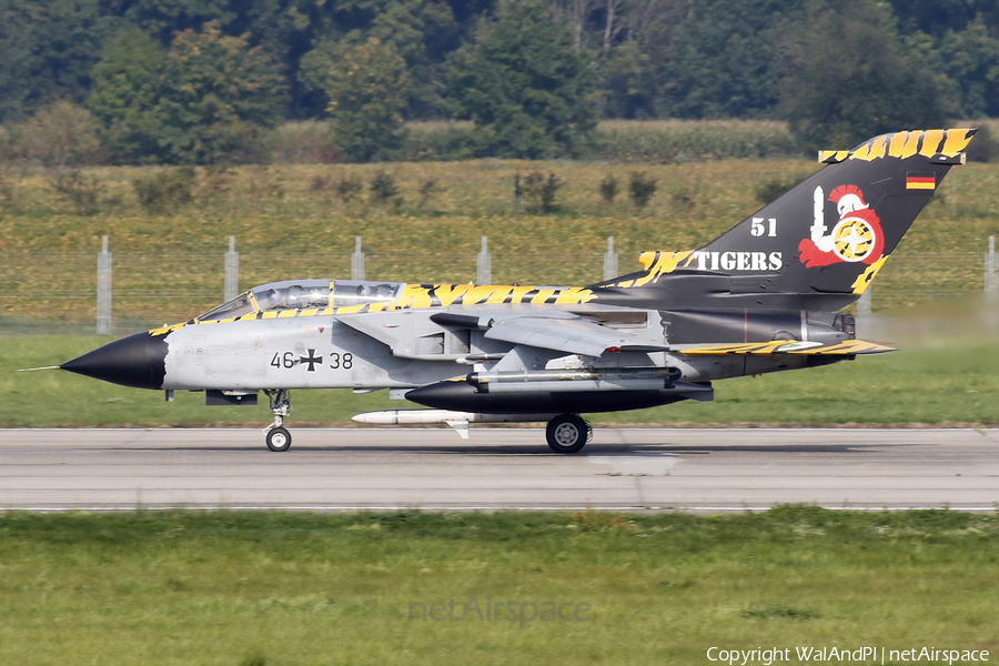 German Air Force Panavia Tornado ECR (4638) | Photo 596086