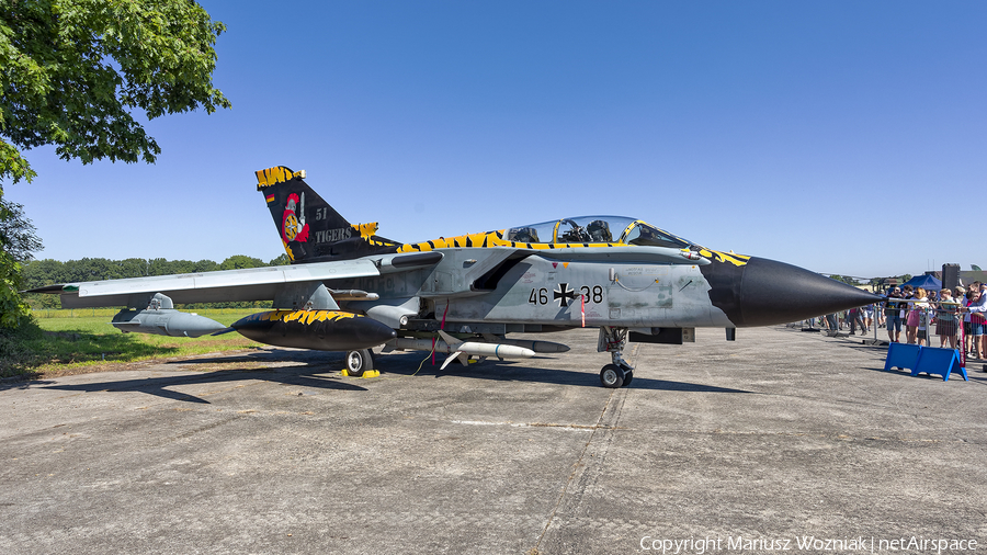 German Air Force (Luftwaffe) Panavia Tornado ECR (4638) | Photo 620014