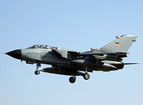 German Air Force Panavia Tornado ECR (4657) at  Schleswig - Jagel Air Base, Germany