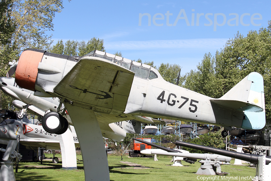 Argentine Navy (Armada Argentina) North American SNJ-4 Texan (4G-75) | Photo 131718