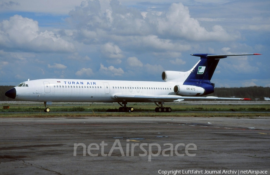 Turan Air Tupolev Tu-154B-2 (4K-473) | Photo 397079