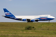 Silk Way Airlines Boeing 747-4R7F (4K-800) at  Frankfurt - Hahn, Germany