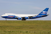 Silk Way Airlines Boeing 747-4R7F (4K-800) at  Frankfurt - Hahn, Germany