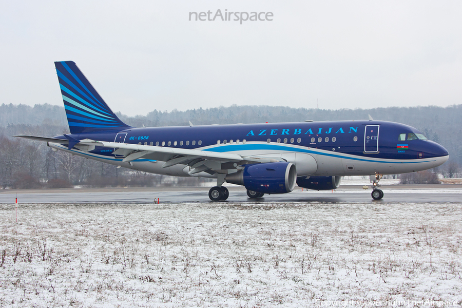 Azerbaijan Airlines Airbus A319-115 CJ (4K-8888) | Photo 96648
