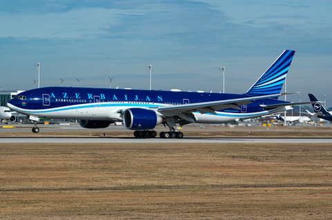 Azerbaijani Government Boeing 777-200(LR) (4K-AI001) at  Munich, Germany