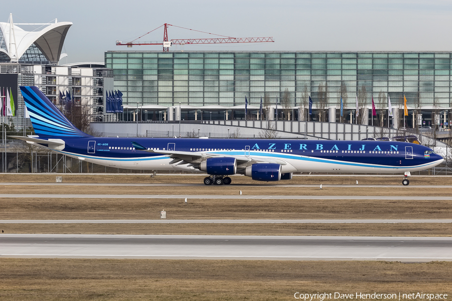 Azerbaijan Airlines Airbus A340-642 (4K-AI08) | Photo 374113