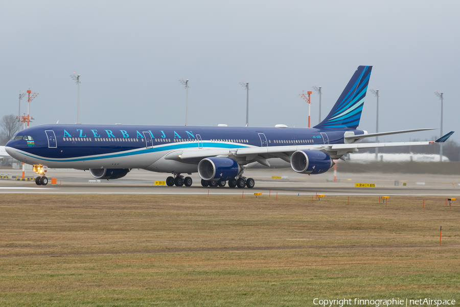 Azerbaijan Airlines Airbus A340-642 (4K-AI08) | Photo 554775