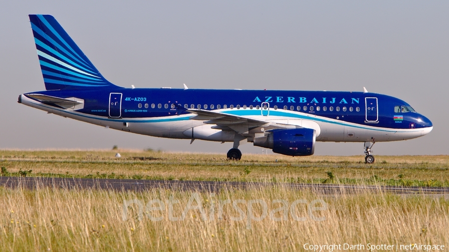 Azerbaijan Airlines Airbus A319-111 (4K-AZ03) | Photo 182664