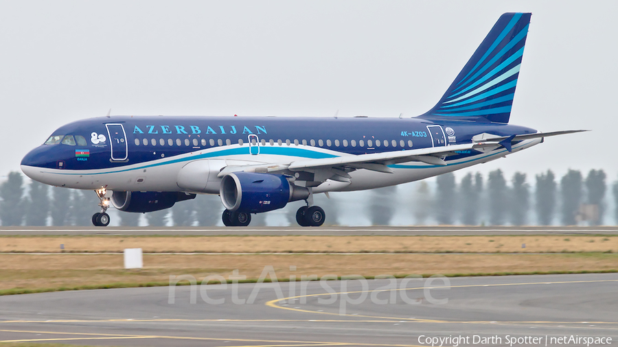 Azerbaijan Airlines Airbus A319-111 (4K-AZ03) | Photo 337281