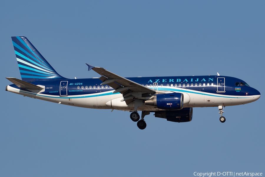 Azerbaijan Airlines Airbus A319-111 (4K-AZ04) | Photo 644872