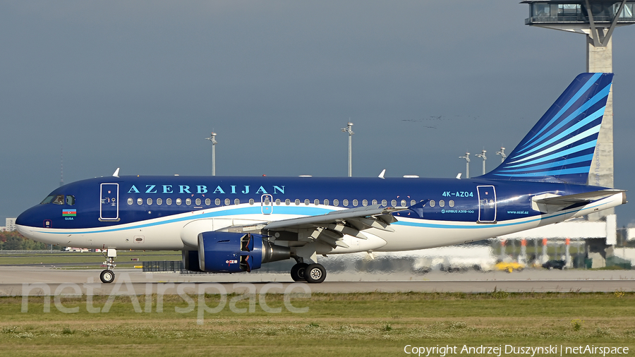 Azerbaijan Airlines Airbus A319-111 (4K-AZ04) | Photo 544623