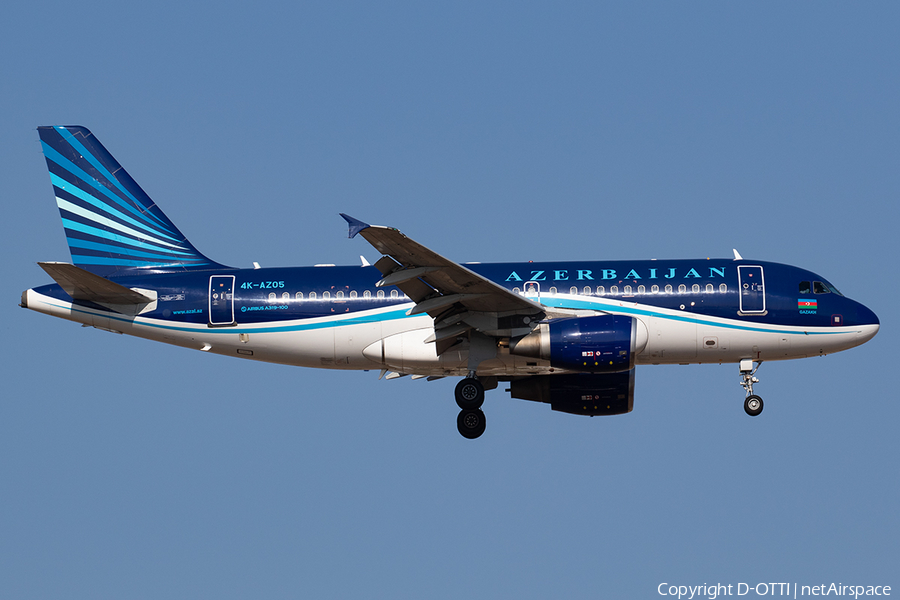 Azerbaijan Airlines Airbus A319-111 (4K-AZ05) | Photo 639050