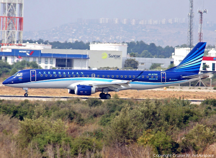 Azerbaijan Airlines Embraer ERJ-190AR (ERJ-190-100IGW) (4K-AZ66) | Photo 135527