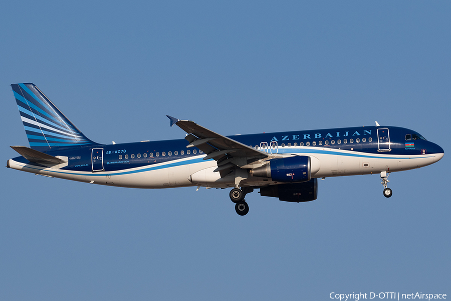 Azerbaijan Airlines Airbus A320-214 (4K-AZ78) | Photo 641016
