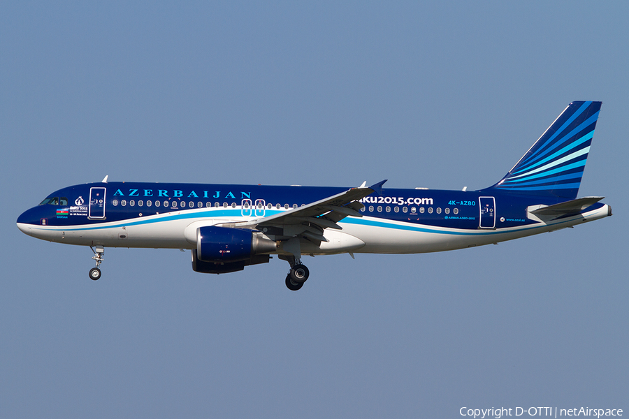 Azerbaijan Airlines Airbus A320-214 (4K-AZ80) | Photo 508029