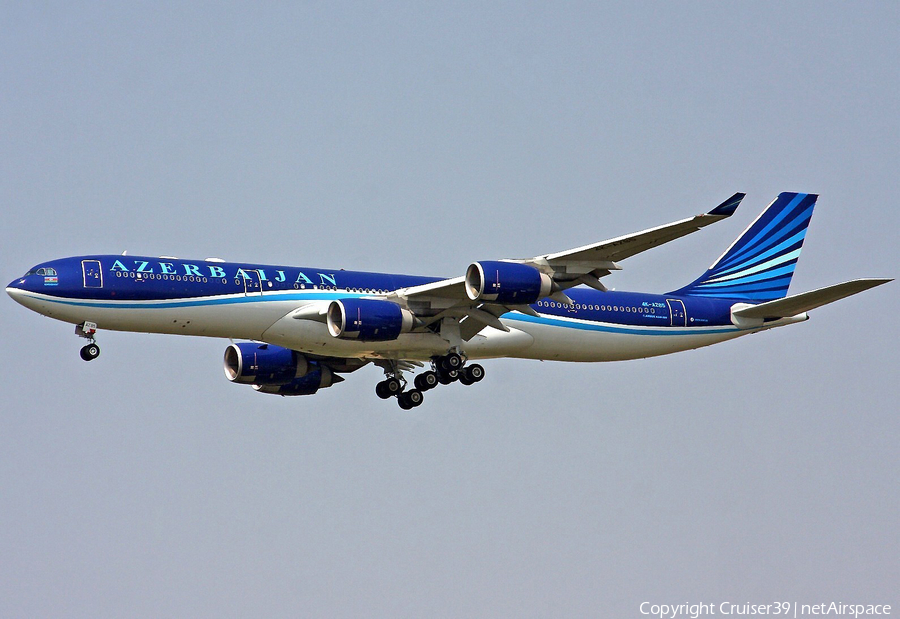 Azerbaijan Airlines Airbus A340-542 (4K-AZ85) | Photo 87309