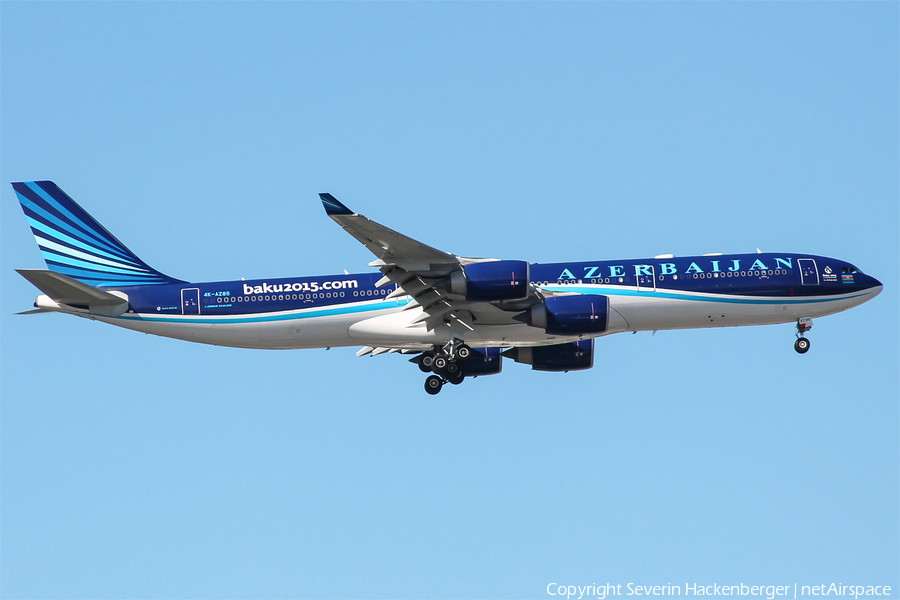 Azerbaijan Airlines Airbus A340-542 (4K-AZ85) | Photo 177584