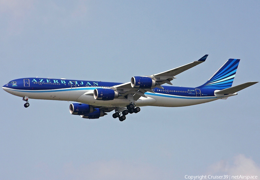 Azerbaijan Airlines Airbus A340-542 (4K-AZ86) | Photo 89276