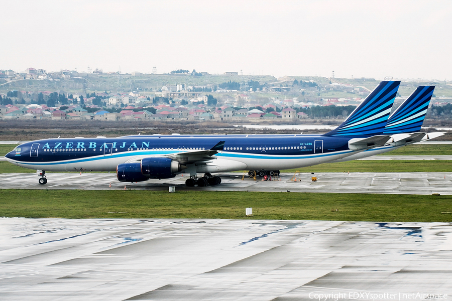 Azerbaijan Airlines Airbus A340-542 (4K-AZ86) | Photo 275066