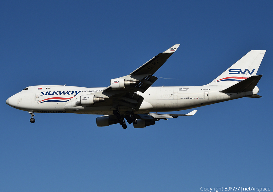 Silk Way West Airlines Boeing 747-4H6F(SCD) (4K-BCV) | Photo 516310