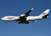 Silk Way West Airlines Boeing 747-4H6F(SCD) (4K-BCV) at  Dallas/Ft. Worth - International, United States