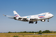 Silk Way West Airlines Boeing 747-4H6F(SCD) (4K-BCV) at  Liege - Bierset, Belgium