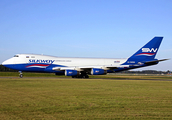 Silk Way West Airlines Boeing 747-4R7F (4K-SW008) at  Amsterdam - Schiphol, Netherlands