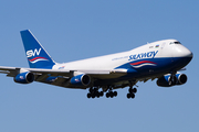 Silk Way West Airlines Boeing 747-4R7F (4K-SW008) at  Amsterdam - Schiphol, Netherlands