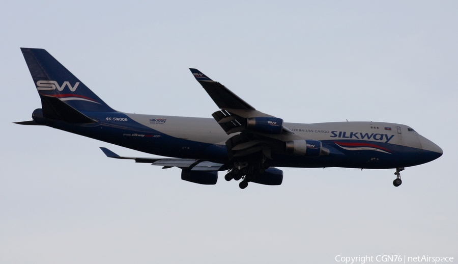 Silk Way West Airlines Boeing 747-4R7F (4K-SW008) | Photo 432501