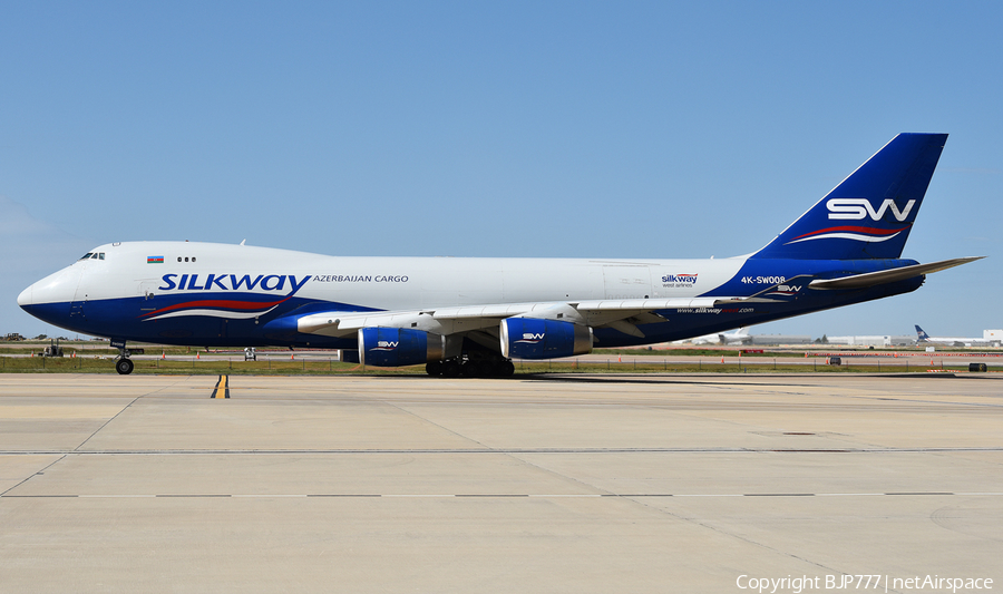 Silk Way West Airlines Boeing 747-4R7F (4K-SW008) | Photo 405476