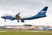 Silk Way West Airlines Boeing 747-4R7F (4K-SW008) at  Doncaster Sheffield, United Kingdom