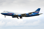 Silk Way West Airlines Boeing 747-4R7F (4K-SW008) at  Doncaster Sheffield, United Kingdom