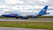 Silk Way West Airlines Boeing 747-4R7F (4K-SW008) at  Luxembourg - Findel, Luxembourg