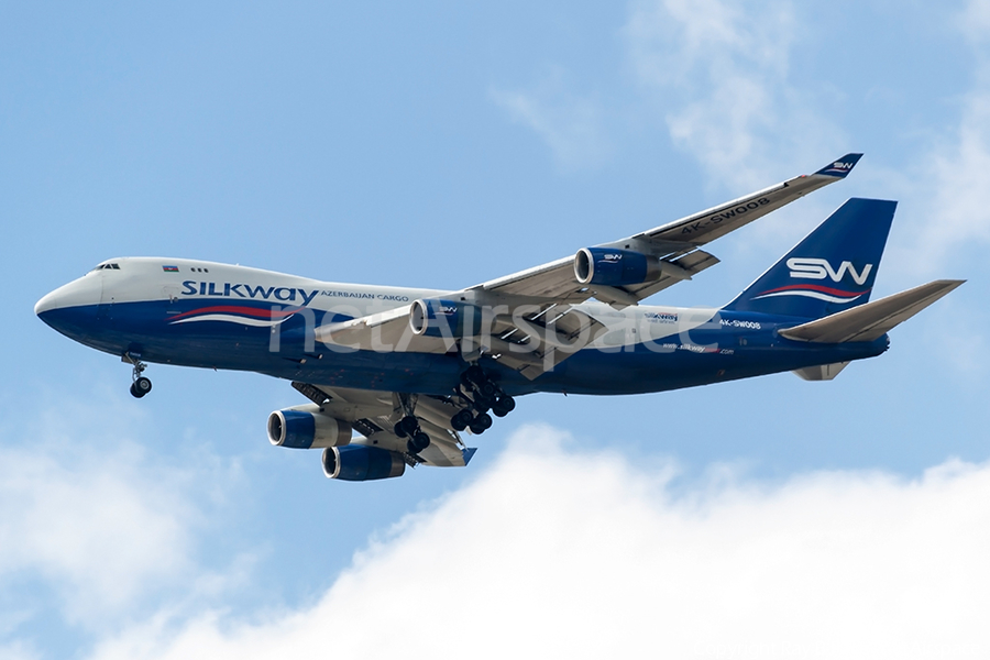 Silk Way West Airlines Boeing 747-4R7F (4K-SW008) | Photo 434714
