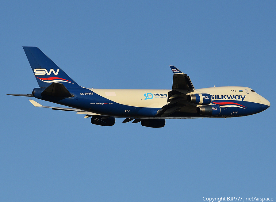 Silk Way West Airlines Boeing 747-4R7F (4K-SW888) | Photo 516311