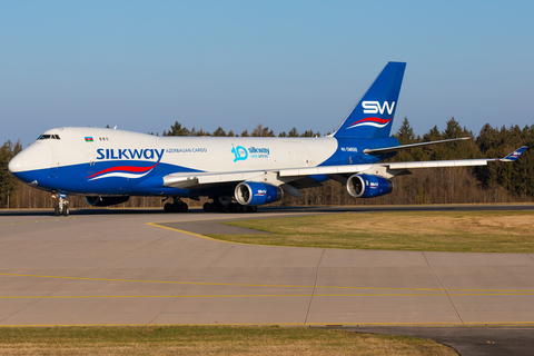 Silk Way West Airlines Boeing 747-4R7F (4K-SW888) at  Frankfurt - Hahn, Germany
