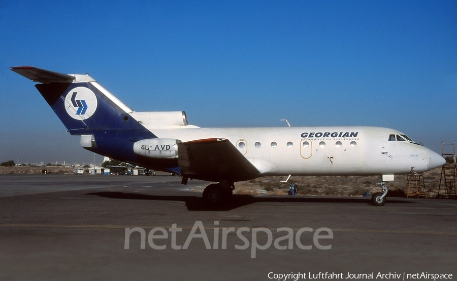Georgian Airlines Yakovlev Yak-40 (4L-AVD) | Photo 400023