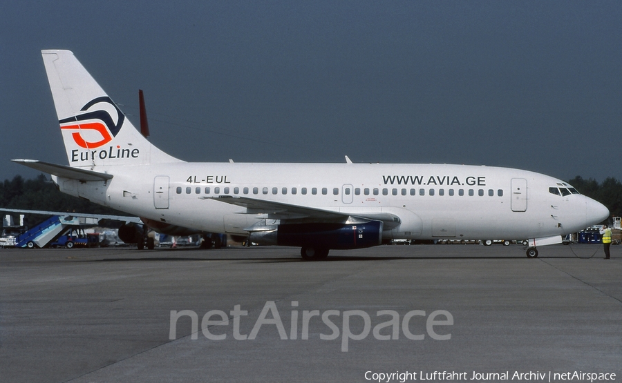 EuroLine Boeing 737-232Adv (4L-EUL) | Photo 416483