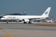 Geo-Sky Boeing 757-28A(SF) (4L-GEG) at  Hong Kong - Chek Lap Kok International, Hong Kong