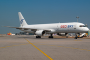 Geo-Sky Boeing 757-28A(SF) (4L-GEG) at  Hong Kong - Chek Lap Kok International, Hong Kong