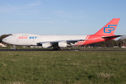 Geo-Sky Boeing 747-236F(SCD) (4L-GEN) at  Maastricht-Aachen, Netherlands