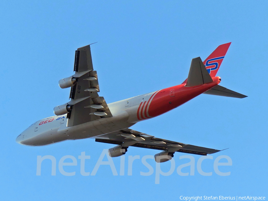 Geo-Sky Boeing 747-236B(SF) (4L-GEO) | Photo 493063