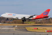 Geo-Sky Boeing 747-236B(SF) (4L-GEO) at  Liege - Bierset, Belgium