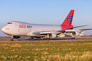 Geo-Sky Boeing 747-236B(SF) (4L-GEO) at  Maastricht-Aachen, Netherlands