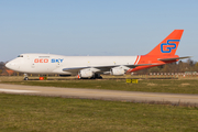 Geo-Sky Boeing 747-236B(SF) (4L-GEO) at  Maastricht-Aachen, Netherlands