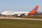 Geo-Sky Boeing 747-236B(SF) (4L-GEO) at  Maastricht-Aachen, Netherlands