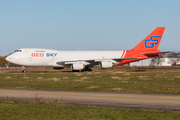 Geo-Sky Boeing 747-236B(SF) (4L-GEO) at  Maastricht-Aachen, Netherlands