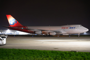 Geo-Sky Boeing 747-236B(SF) (4L-GEO) at  Maastricht-Aachen, Netherlands