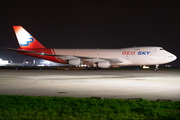 Geo-Sky Boeing 747-236B(SF) (4L-GEO) at  Maastricht-Aachen, Netherlands