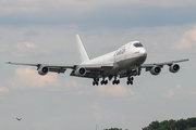 The Cargo Airlines Boeing 747-236B(SF) (4L-GEO) at  Maastricht-Aachen, Netherlands